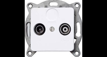 Kopp 110213082 Televisie, radio Inzetstuk Europa Arctisch-wit, Mat 1 stuk(s)