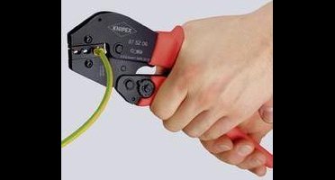 Knipex 97 52 13 Krimptang Ongeïsoleerde buiskabelschoenen, Ongeïsoleerde knelkabelschoenen, Ongeïsoleerde knelverbinder