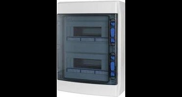 Eaton 174198 IKA-2/24-ST Kleine verdeelkast Opbouw (op muur) Aantal groepen: 12 Aantal rijen: 2 Inhoud: 1 stuk(s)