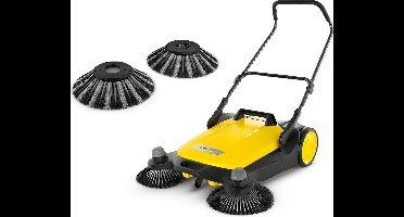 Kärcher S 6 Twin + Veegborstels nat vuil – veegmachine  - 2 Zijborstels - 86cm - 38L