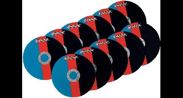 PARKSIDE® Toebehoren haakse slijper - Metaal slijpschijven 11-delig - 125mm -