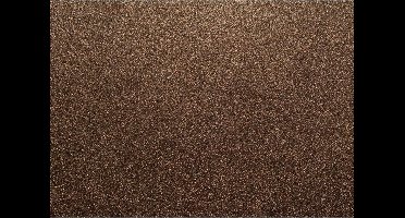 Kangaro glitterkarton - rustiek bruin - 50x70cm - pak à 10 vel - K-0060K13