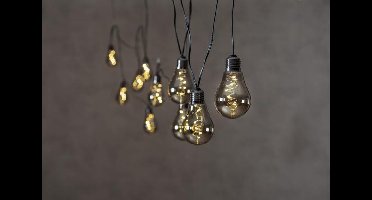 RTM Lighting Lichtsnoer 360cm met 10 lampjes -Daglicht - prikkabel - lichtsnoer