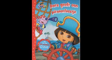 Nickelodeon Dora - Piratenfeestje Stickerboek - Meer dan 50 stickers