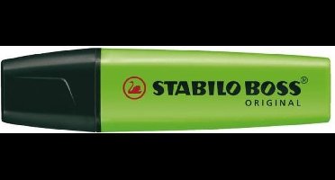 STABILO BOSS ORIGINAL - Markeerstift - Hoogste Kwaliteit - Groen - per stuk