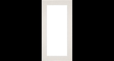 Passe-Partout Fotomaat 20x50 cm - Lijstmaat 30x60 cm - Lichtgrijs - Museumkarton - Fotolijst niet inbegrepen