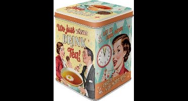 Bewaarblik voor Thee - Tea And Cookies Together