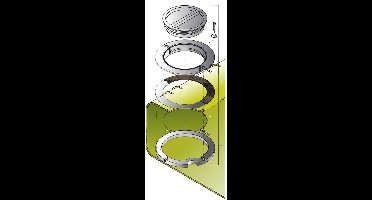 VETUS WTIKIT inspectiedekselkit voor drinkwatertanks