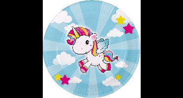 Folat - Borden Eenhoorn (8 stuks)