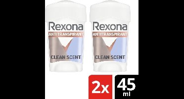 Rexona Maximum Protection - Deodorant - Stick - Clean Scent - 45ml x 2