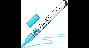 Schneider acrylmarker - Paint-It 310 - lijnbreedte 2mm - pastel blauw - S-120130