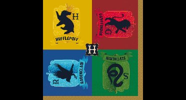Amscan - Harry Potter House servetten (16 stuks)
