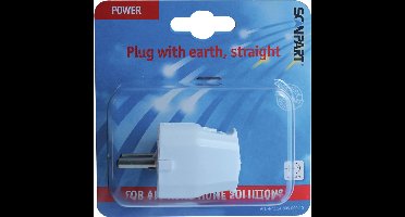 Scanpart Stekker Recht Randaarde