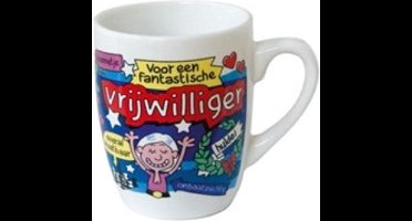 Paper Dreams Feestmok Vrijwilliger 325 Ml Keramiek Wit