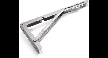 DX | Luxe vouwdrager | 300x160mm | RVS AISI 304