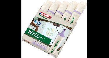 Markeermarker edding 24 ecoline pastelviolet | doos 10 stuks