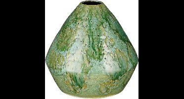 Mica Decorations Harris Vaas - 27x27x25 cm - Keramiek - Groen