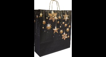 Tas - Stars - Papier - 45x 15x49cm - papieren draagtas - 50 stuks