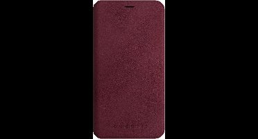 Bugatti Parigi Ultrasuede Luxe Hoesje Apple iPhone X Rood