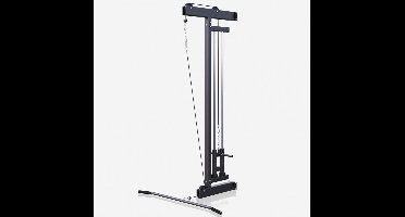 Gorilla Sports Lat Pulley - Lat station - Lat machine Wandmontage - Incl. Lattrekstang