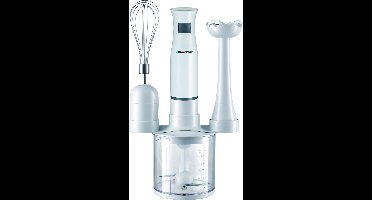 BLAUPUNKT MEN00833 - Staafmixer Set - Hakmolen - Garde - 200W - Wit