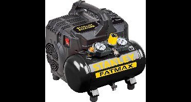 Stanley Compressor DST 101/8/6 FMXCM00 - Luchtcompressor Olievrij - Max. 59dB