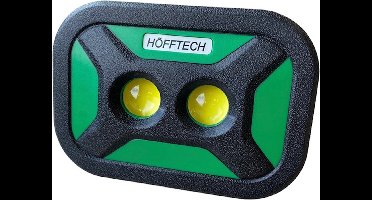 Hofftech Krachtige oplaadbare bouwlamp - 10W - IPX5 - met magneethandvat - 16 x 10 x 4,5 cm