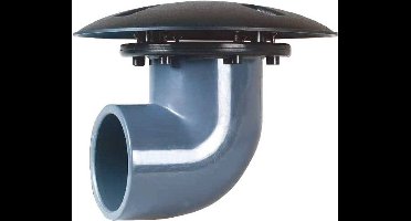 Bodemdrain / Wanddoorvoer 90° 50mm