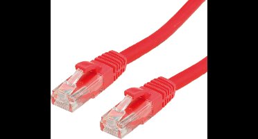 VALUE Patchkabel Kat.6A (Class EA) UTP, rood, 15 m