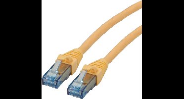 ROLINE Patchkabel Cat.6A UTP, Component Level, LSOH, geel, 10 m