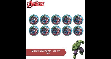 Bal - Voordeelverpakking - Marvel Avengers - 23 cm - 10 stuks