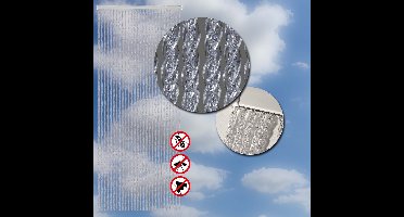 Vliegengordijn-deurgordijn- Orchidea 90x220 cm transparant