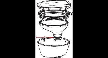 Dometic CTW4110 Afdichter Bak Zwart
