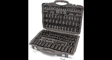 HBM 119 Delige Professionele Krachtdoppenset Metrische en INCH Maten