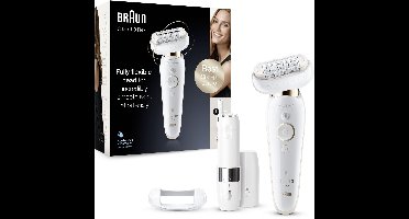 Braun Silk-épil 9 Flex 9005 40 pincetten Goud, Wit