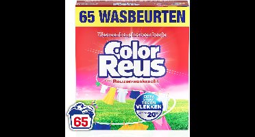 Color Reus Waspoeder Wasmiddel - Voordeelverpakking - 65 wasbeurten