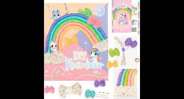 Depesche - Ylvi DIY regenboog - macrame set