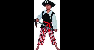 Piratenpak Schateiland kind - Maat 128