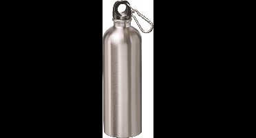 Mato Rvs Drinkfles Met Karbijnhaak 750 Ml Zilver