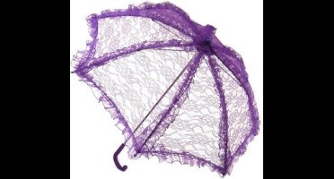 Bydemeyer paraplu paars groot scherm 97 cm.