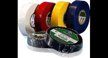 Stokvis PVC Isolatietape 50mm x 10M Zwart