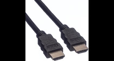 ROLINE HDMI High Speed kabel met Ethernet M-M, zwart, 15 m