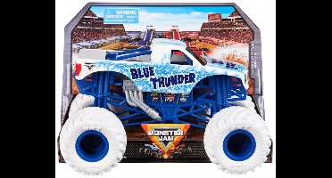 Hot wheels Monster Jam truck Blue Thunder - Schaal 1:24 monstertruck 19 cm