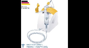 Beurer IH 26 Kids Aerosoltoestel - Vernevelaar - Inhalator voor Baby’s & Kinderen - Persluchttechnologie - Zeer Korte Inhalatietijd - Incl. Maskers & Accessoire-set - Medisch Apparaat - 5 Jaar Garantie