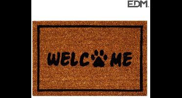 Deurmat EDM Bruin Kokos Vezel 60x40 cm -