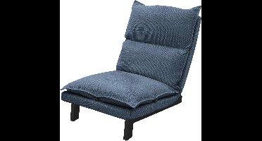 Comfortabele Vloerstoel met Verstelbare Rugleuning - Modern Design voor Ontspanning