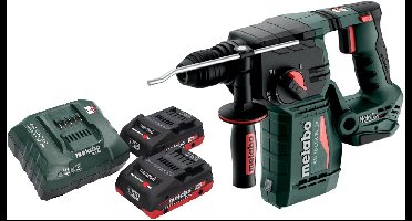 Metabo KH 18 LTX BL 24 accuboormachine 18 V 2,2 J SDS Plus Brushless + 2x LiHD accu 4,0 Ah + oplader
