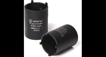 Dop voor spindelmoeren, 4-punts, 6 cm buitendiameter voor Ford, Chevrolet, GMC pick-up trucks en SUV