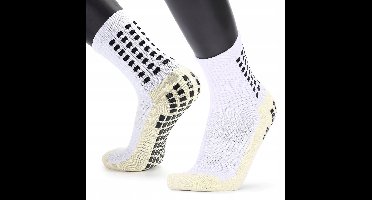 Antislip Sokken voor Fitness, Yoga & Gym - Wit
