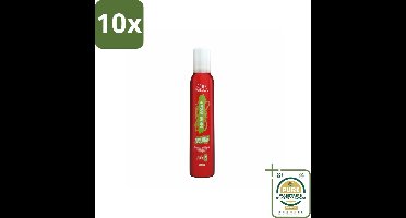 10 x Wella – New Wave Boost – Volumemousse – 200 ml - Grootverpakking - Haarmousse - Volume Mousse - Boost It Volume - Haartype - Haarschade